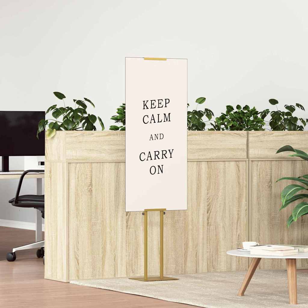 Espositori per Fiere 2 pcs Oro 30 x 24 x 208 cm Ferro 3407636