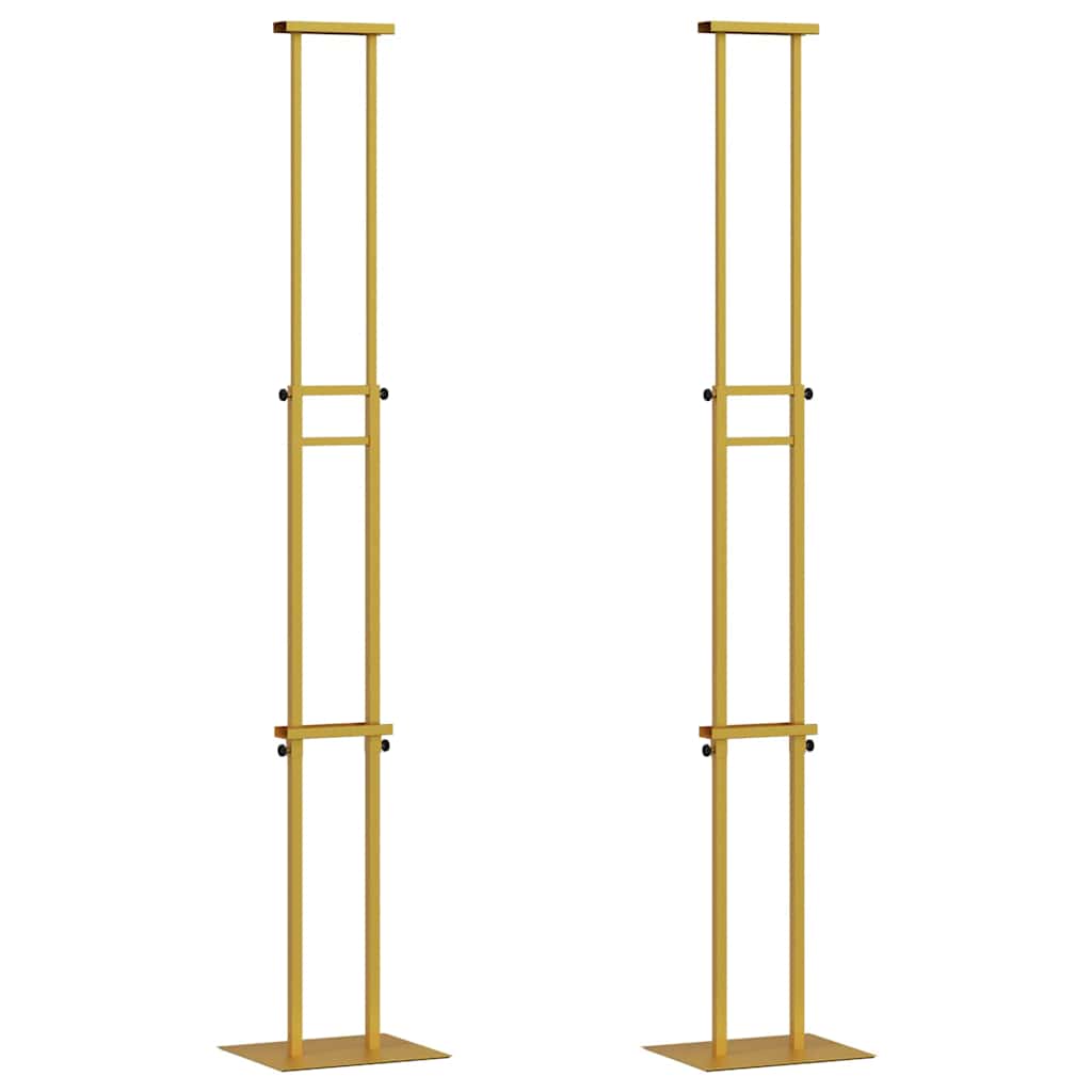 Espositori per Fiere 2 pcs Oro 30 x 24 x 208 cm Ferro 3407636
