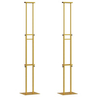 Espositori per Fiere 2 pcs Oro 30 x 24 x 208 cm Ferro 3407636