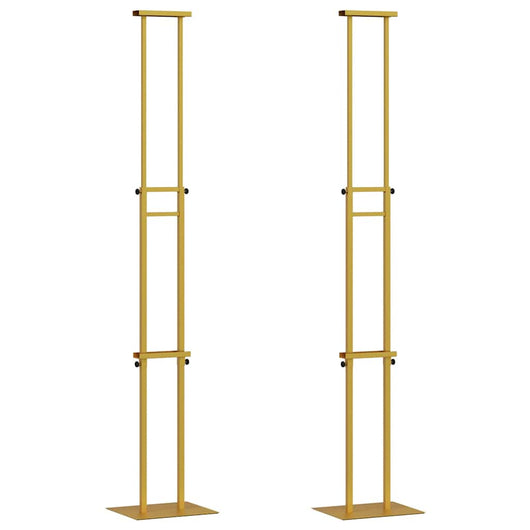Espositori per Fiere 2 pcs Oro 30 x 24 x 208 cm Ferro 3407636