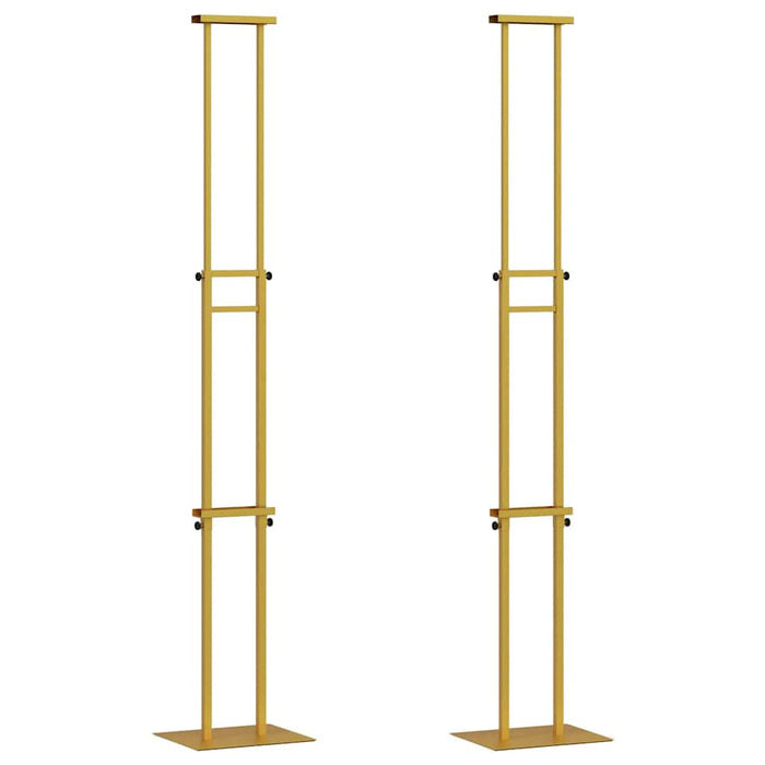 Espositori per Fiere 2 pcs Oro 30 x 24 x 208 cm Ferro 3407636