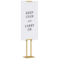 Espositori per Fiere 2 pcs Oro 30 x 24 x 208 cm Ferro 3407636