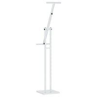 Espositori per Fiere 2 pcs Bianco 26.5 x 26.5 x 127 cm Ferro 3407638