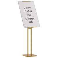 Espositori per Fiere 2 pcs Oro 26.5 x 26.5 x 127 cm Ferro 3407639