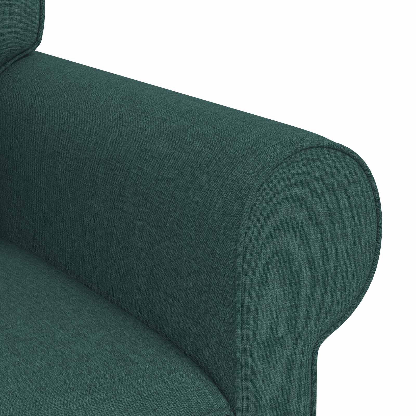 Divano Verde Scuro 215 x 82 x 80 cm Metallo 42024309