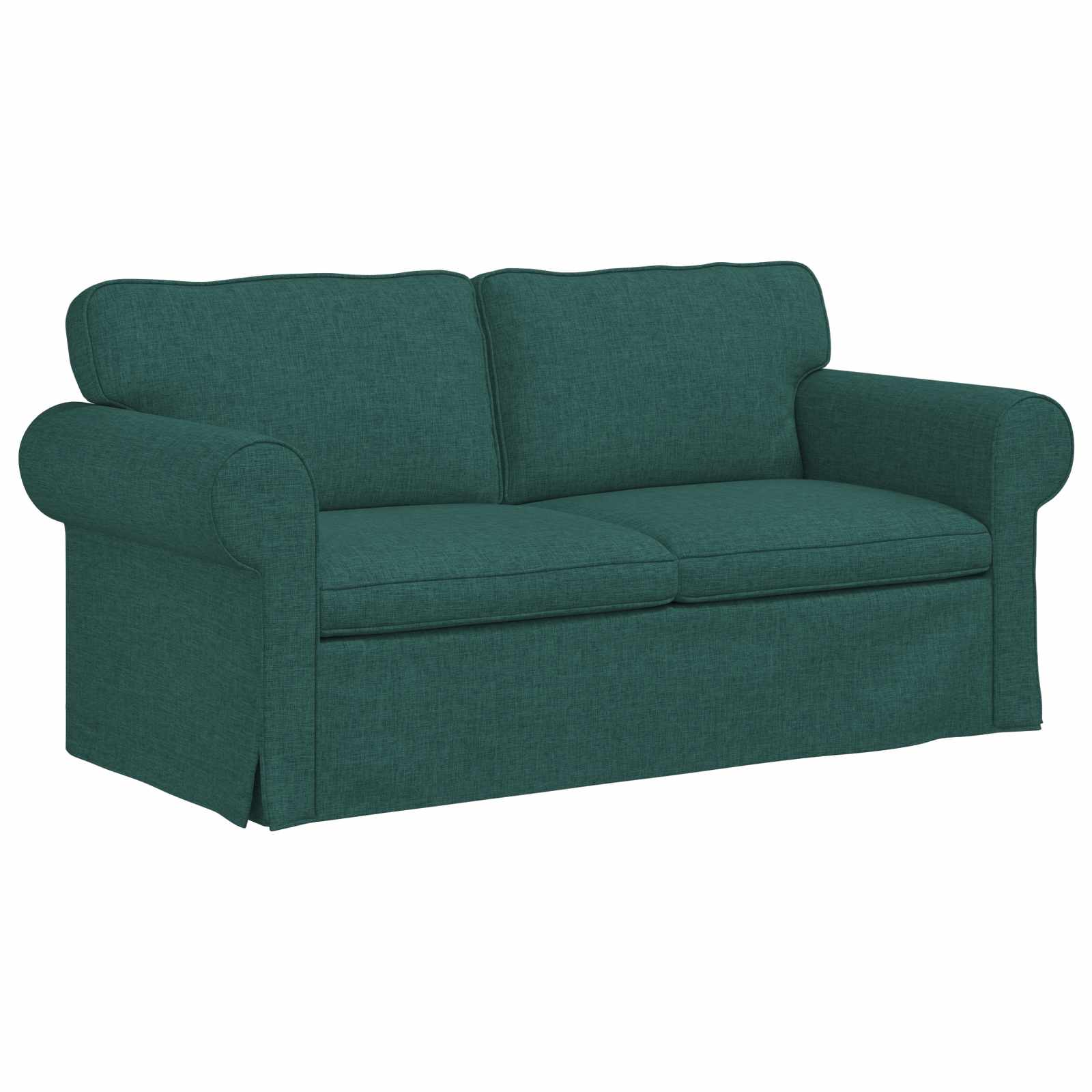 Divano Verde Scuro 215 x 82 x 80 cm Metallo 42024309