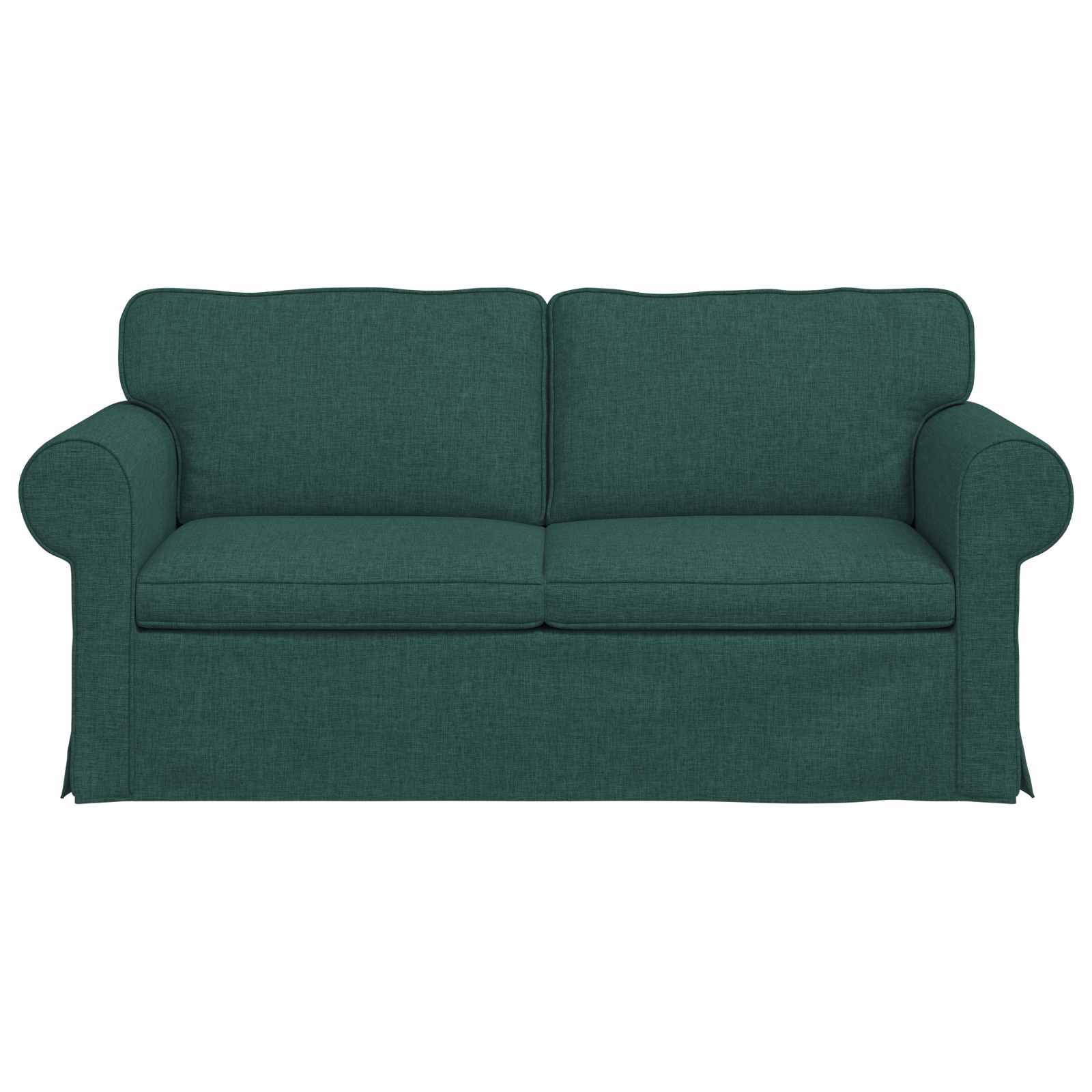 Divano Verde Scuro 215 x 82 x 80 cm Metallo 42024309