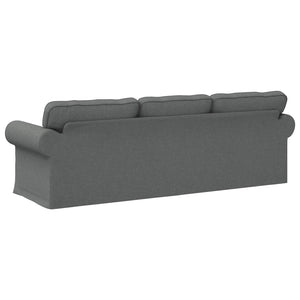 Divano Grigio scuro 215 x 82 x 80 cm Metallo 42024321