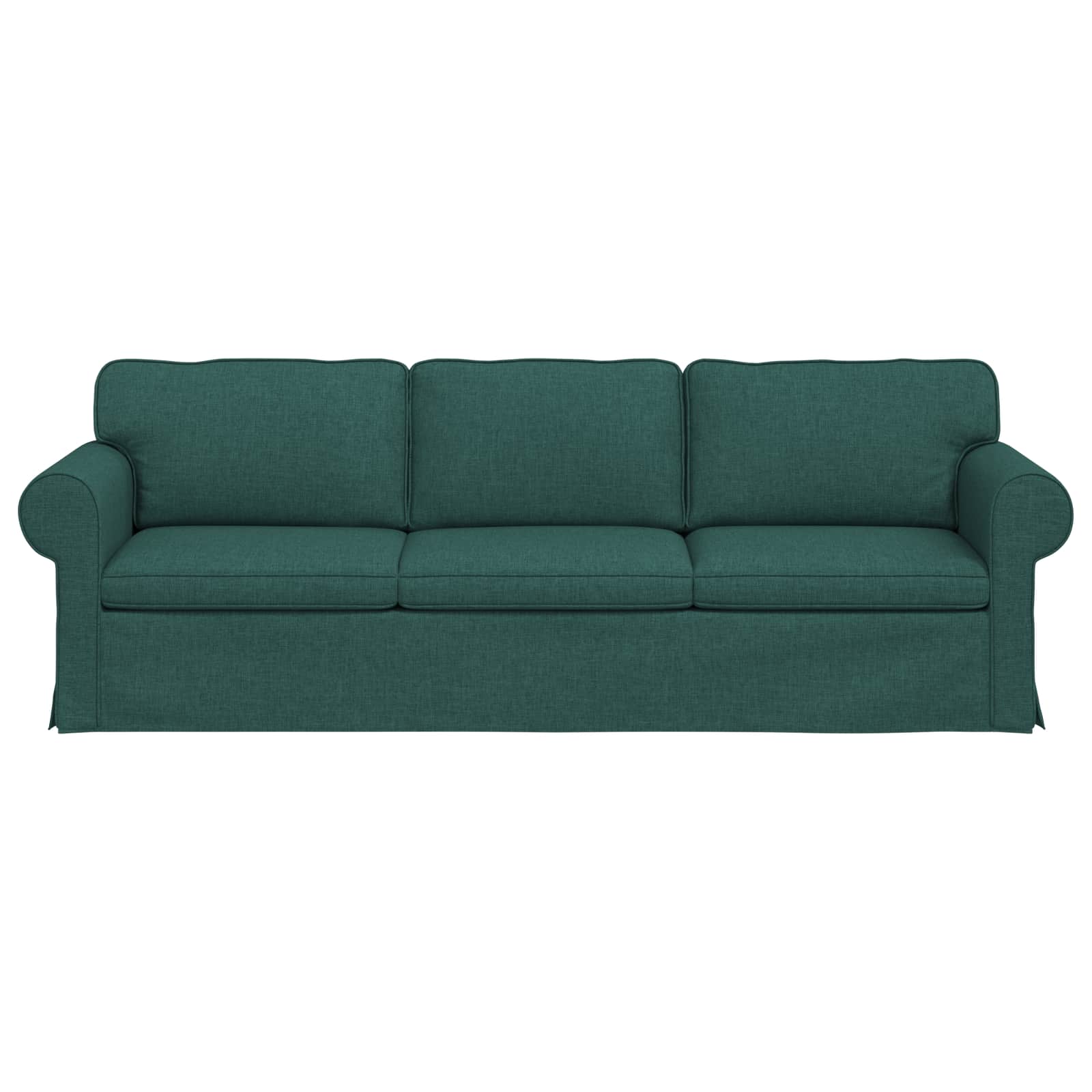 Divano Verde Scuro 215 x 82 x 80 cm Metallo 42024323
