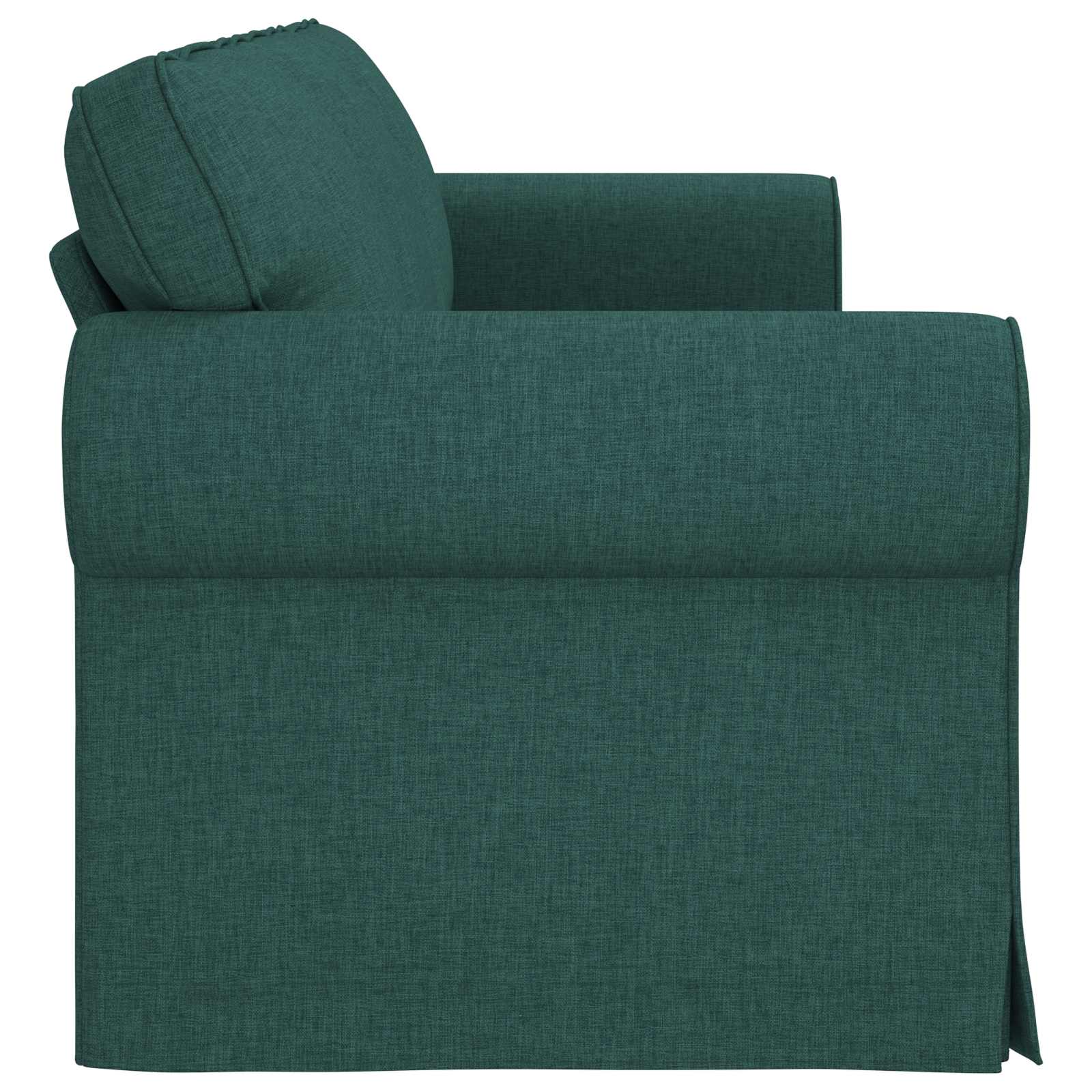 Divano Verde Scuro 215 x 82 x 80 cm Metallo 42024323