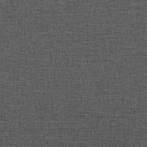 Divano Grigio scuro 215 x 138 x 80 cm Metallo 42024335