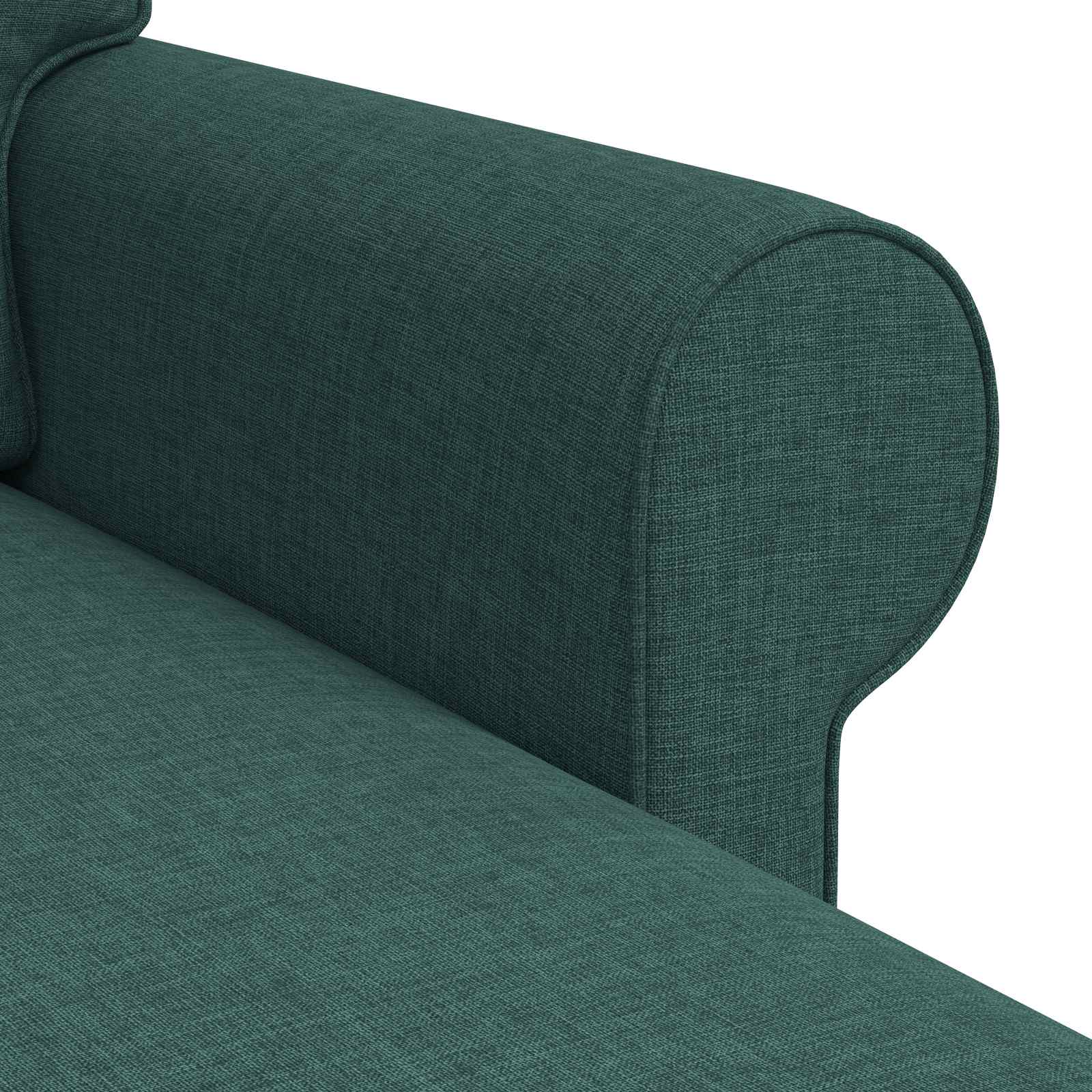 Divano Verde Scuro 215 x 138 x 80 cm Metallo 42024337