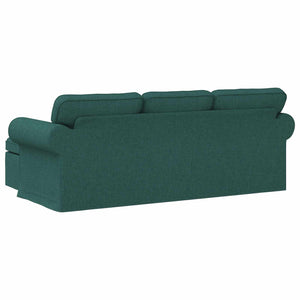Divano Verde Scuro 215 x 138 x 80 cm Metallo 42024337