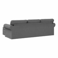 Divano Grigio scuro 215 x 138 x 80 cm Metallo 42024342