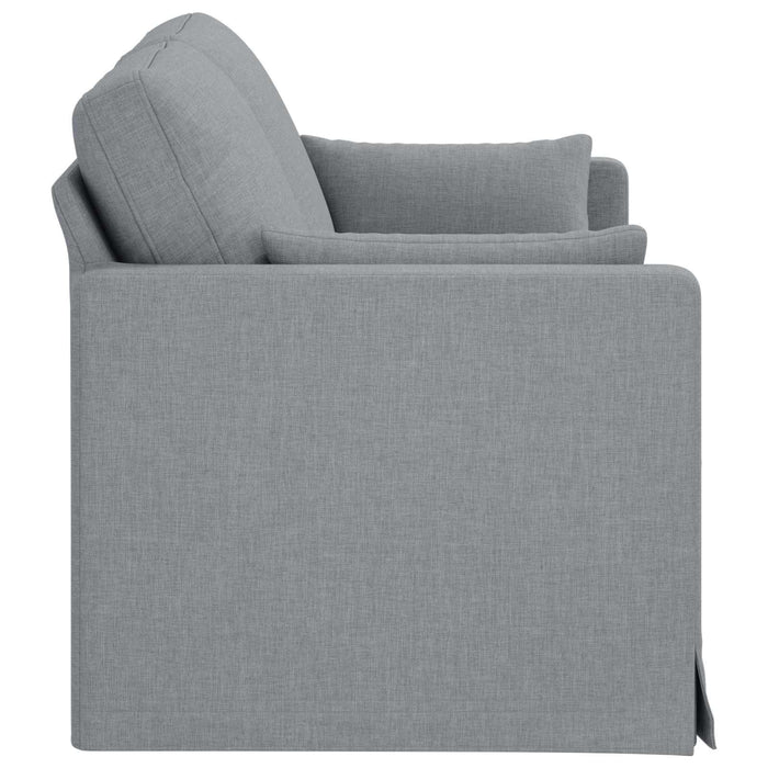 Divano Grigio chiaro 158 x 78 x 80 cm Metallo 42024362