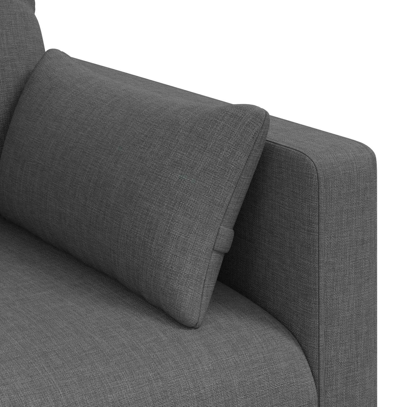 Divano Grigio scuro 159 x 78 x 80 cm Metallo 42024363