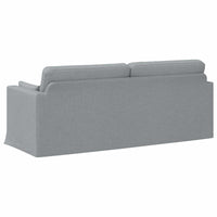 Divano Grigio chiaro 198 x 78 x 80 cm Metallo 42024369