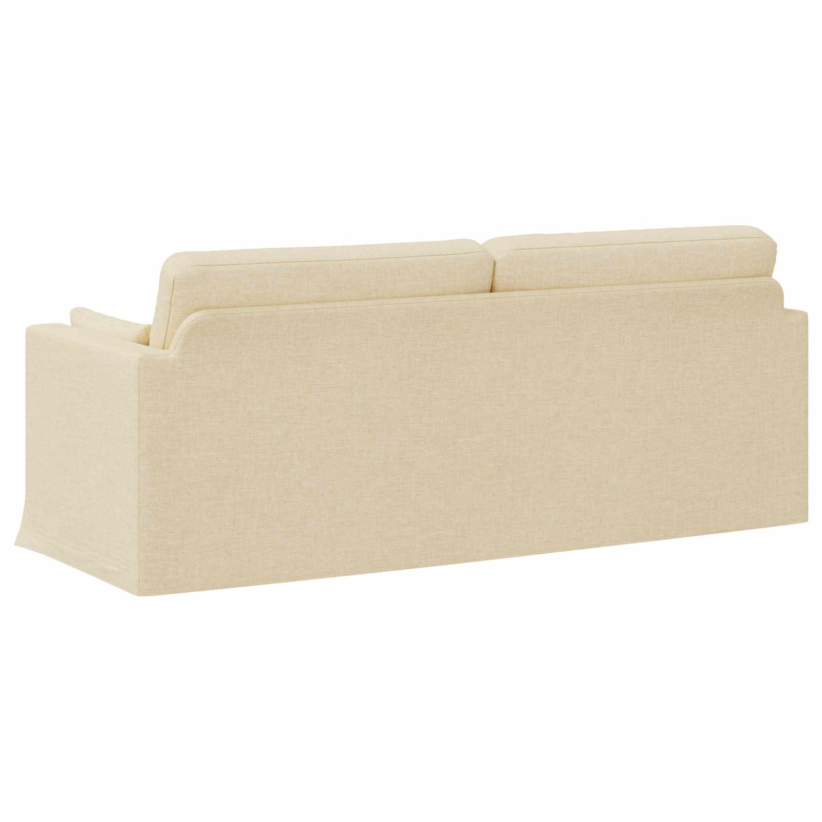 Divano Crema 198 x 78 x 80 cm Metallo 42024374