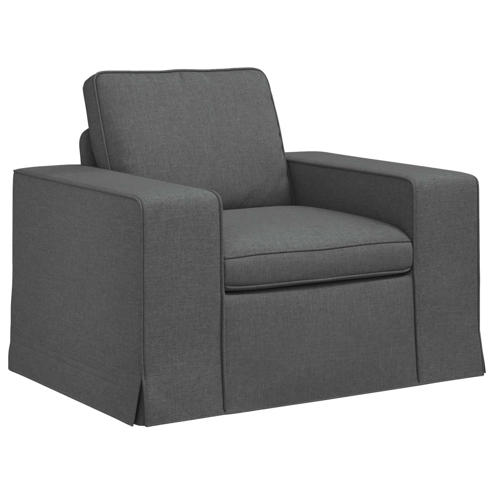 Divano Grigio scuro 102 x 80 x 82 cm Metallo 42024377