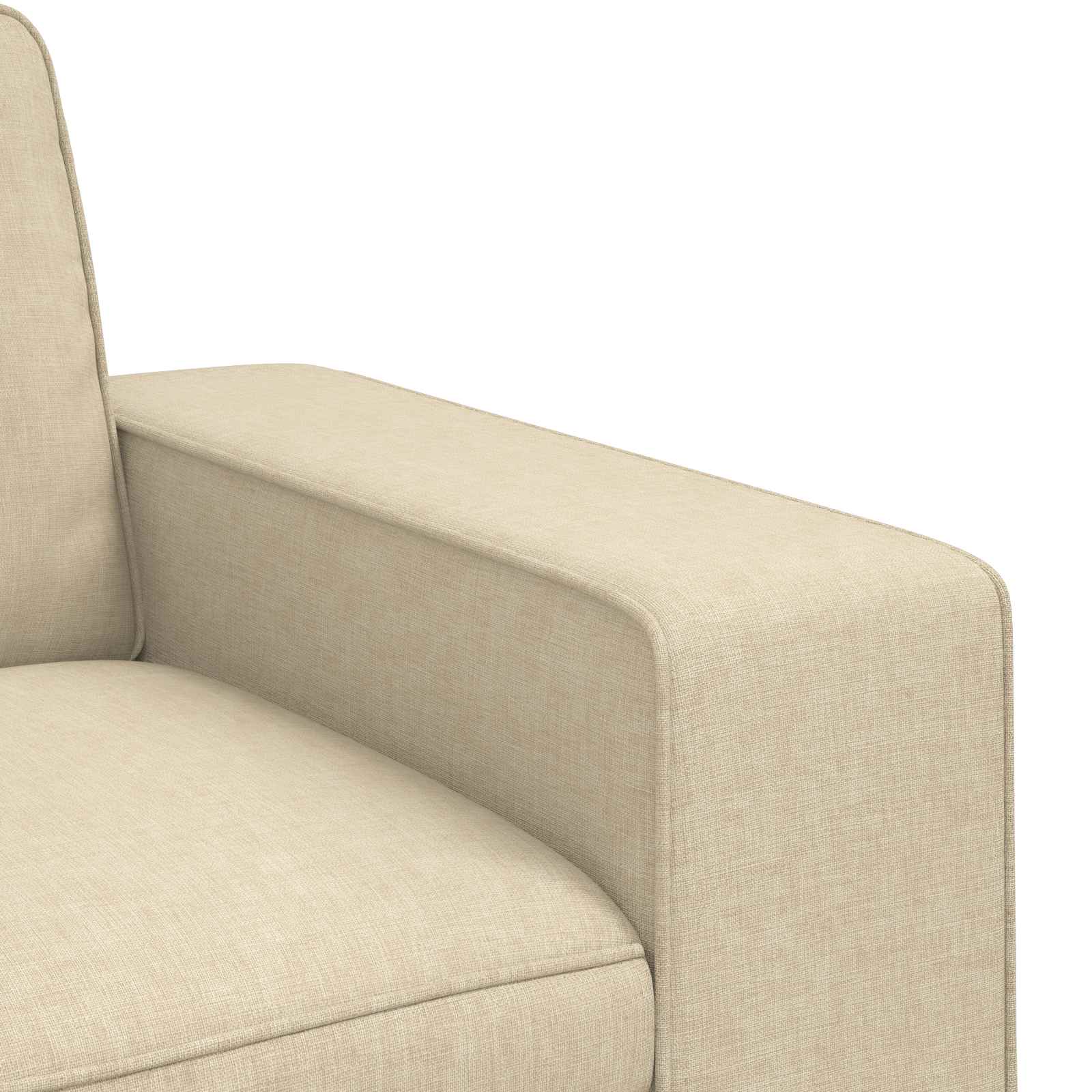 Divano Crema 102 x 80 x 82 cm Metallo 42024381