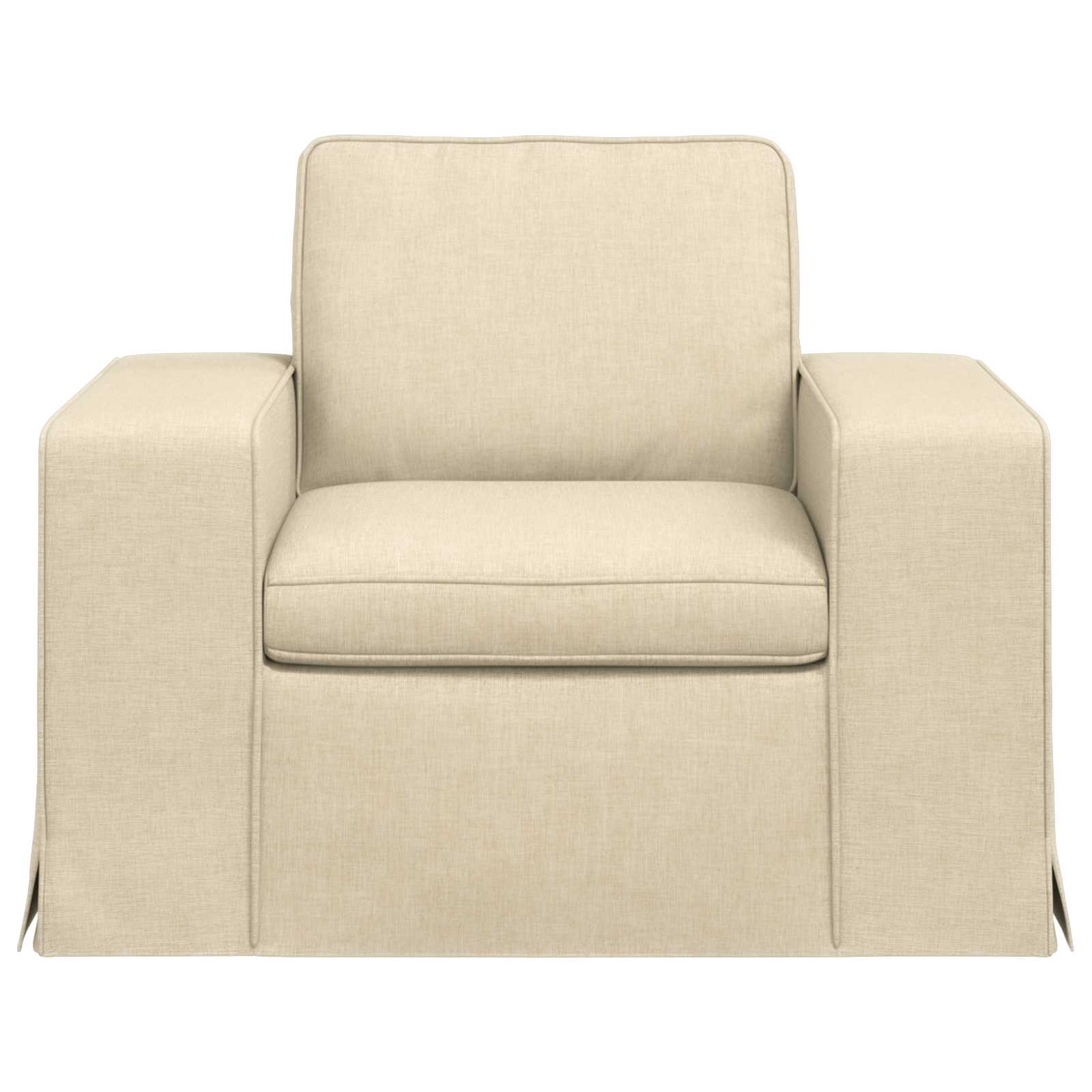Divano Crema 102 x 80 x 82 cm Metallo 42024381