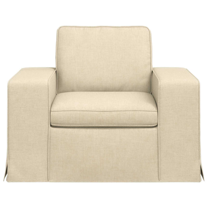 Divano Crema 102 x 80 x 82 cm Metallo 42024381