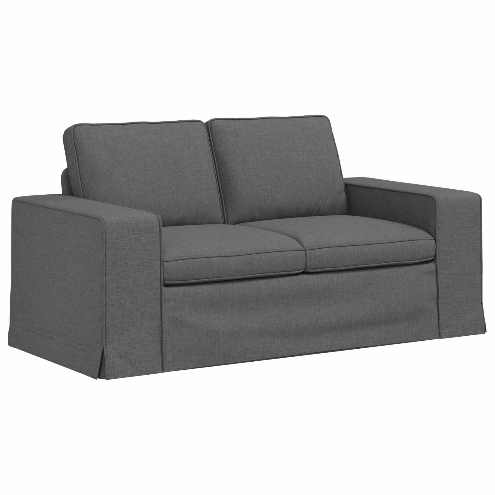 Divano Grigio scuro 162 x 80 x 82 cm Metallo 42024384