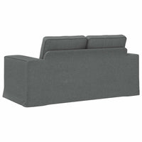 Divano Grigio scuro 162 x 80 x 82 cm Metallo 42024384