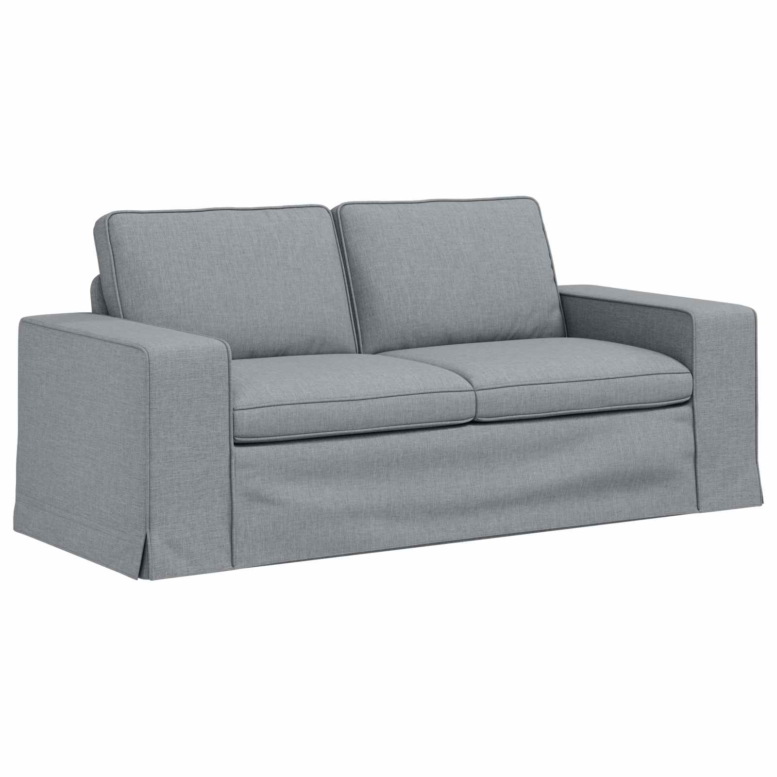 Divano Grigio chiaro 182 x 80 x 82 cm Metallo 42024390
