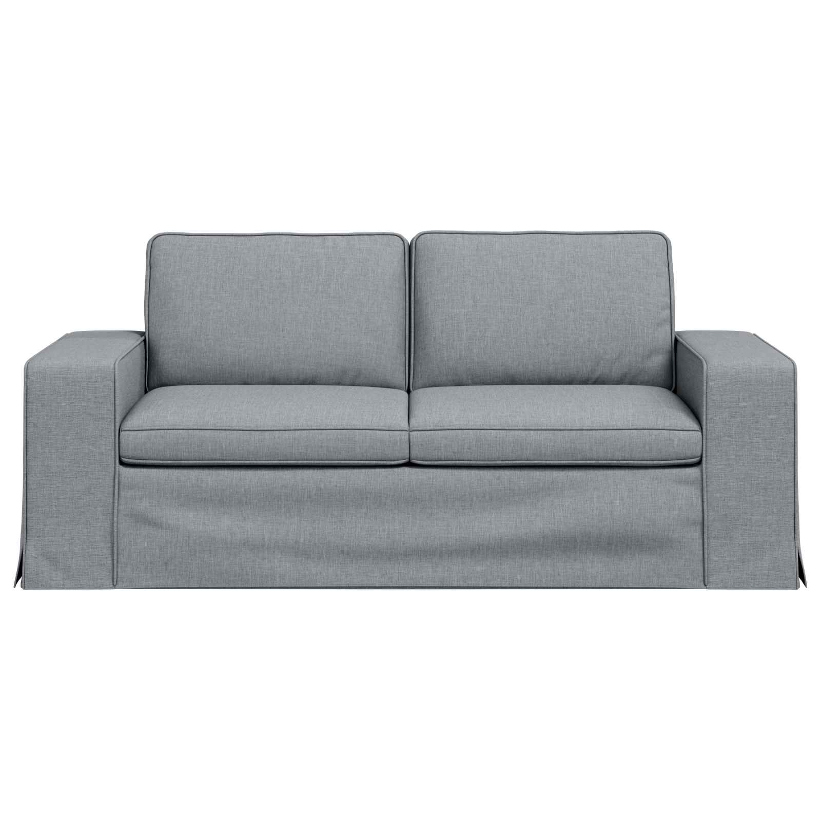 Divano Grigio chiaro 182 x 80 x 82 cm Metallo 42024390