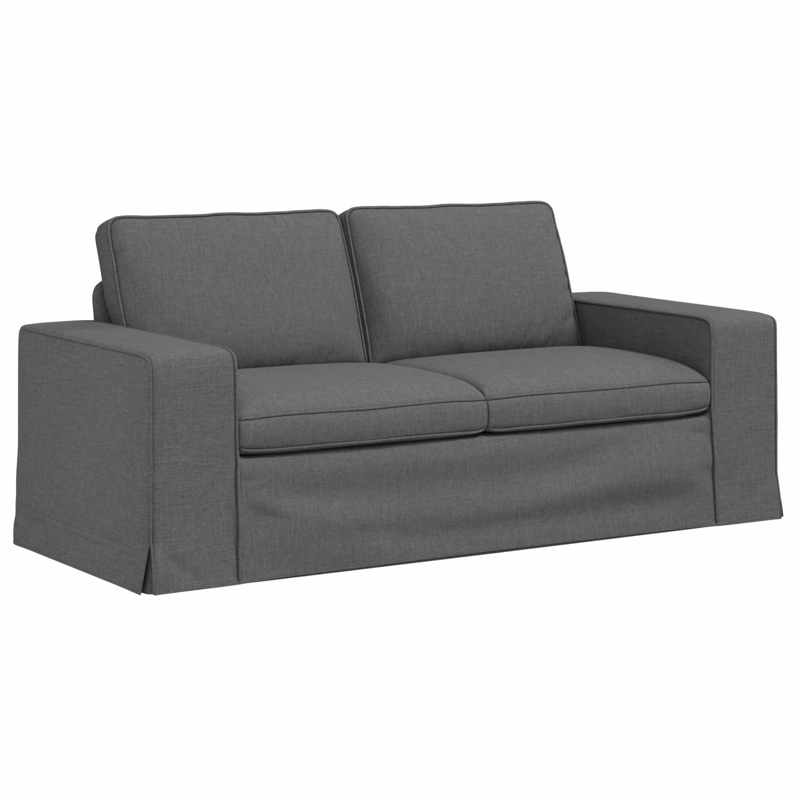 Divano Grigio scuro 182 x 80 x 82 cm Metallo 42024391