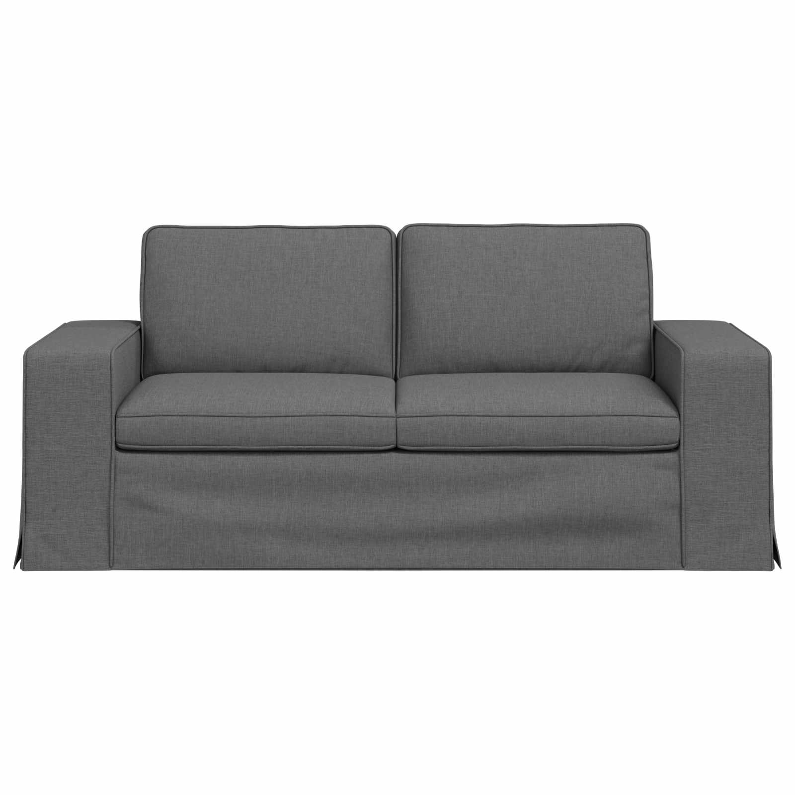Divano Grigio scuro 182 x 80 x 82 cm Metallo 42024391