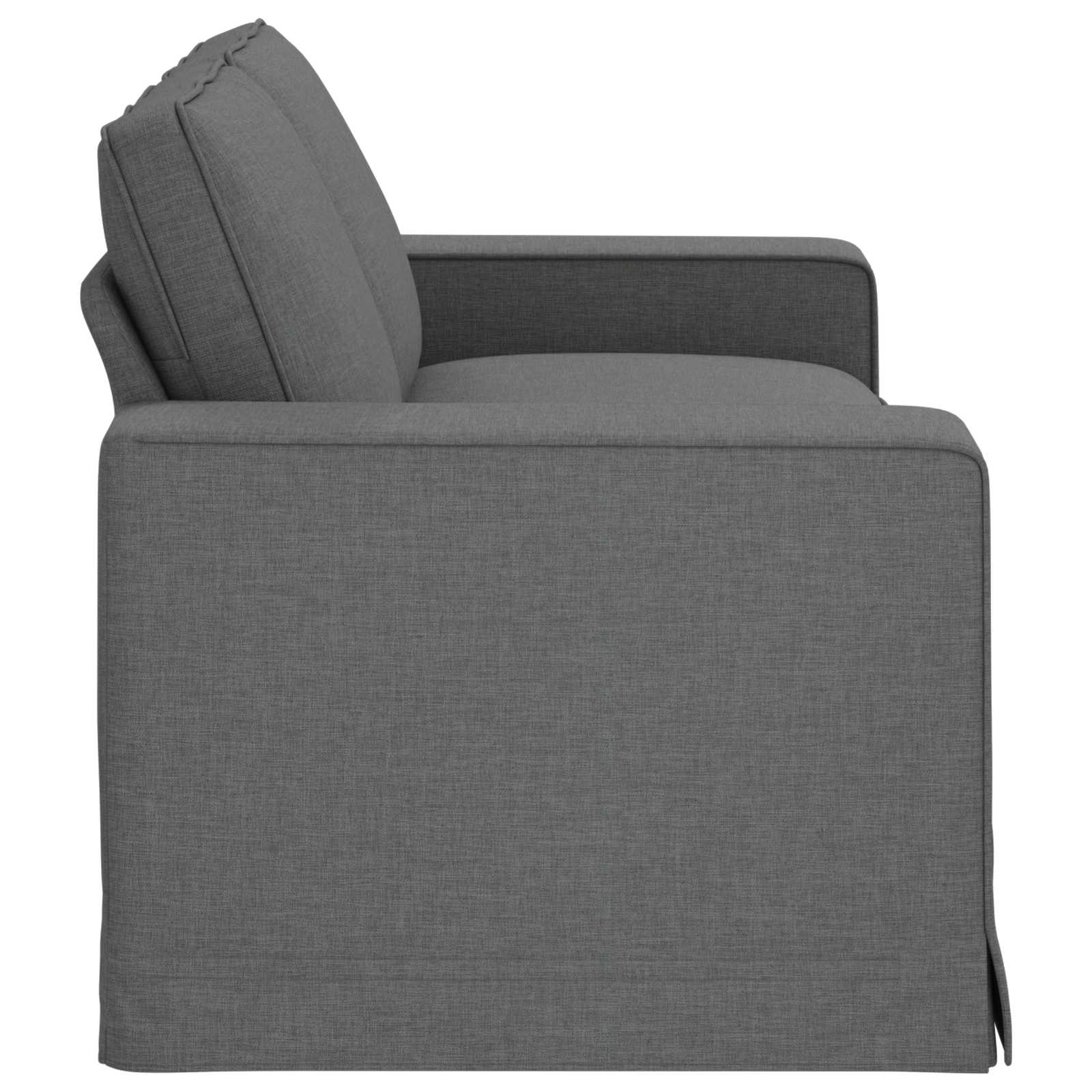Divano Grigio scuro 182 x 80 x 82 cm Metallo 42024391