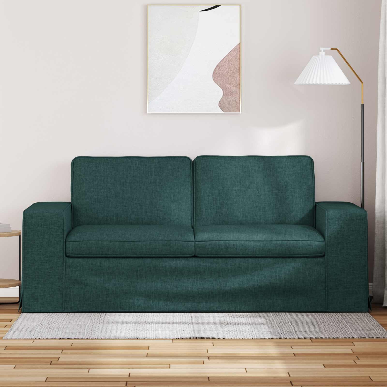 Divano Verde Scuro 182 x 80 x 82 cm Metallo 42024393