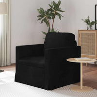 Divano Nero Dimensioni complessive: 78 x 78 x 80 cm (L x P x A) 42024410