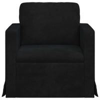 Divano Nero Dimensioni complessive: 78 x 78 x 80 cm (L x P x A) 42024410