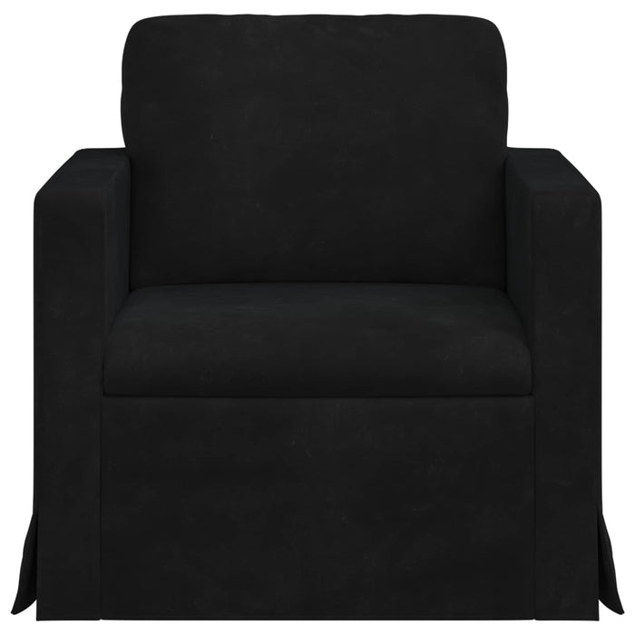 Divano Nero Dimensioni complessive: 78 x 78 x 80 cm (L x P x A) 42024410