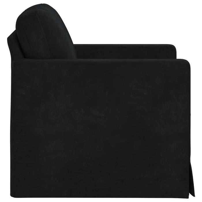 Divano Nero Dimensioni complessive: 78 x 78 x 80 cm (L x P x A) 42024410