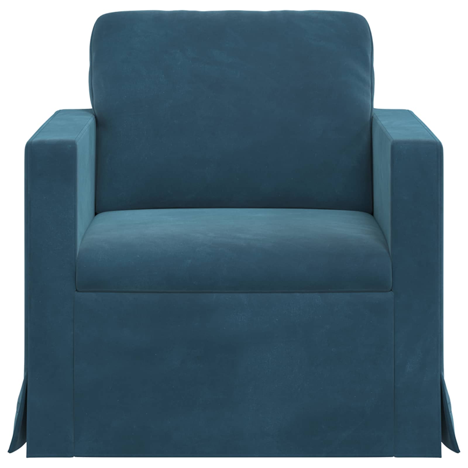 Divano Blu 78 x 78 x 80 cm Velluto