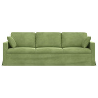 Divano Verde chiaro 228 x 78 x 80 cm Velluto 42024443