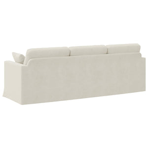 Divano Crema 228 x 78 x 80 cm Velluto 42024447