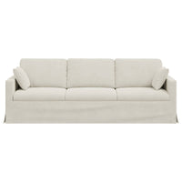 Divano Crema 228 x 78 x 80 cm Velluto 42024447