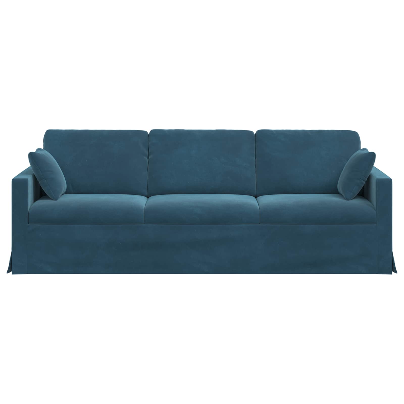 Divano Blu 228 x 78 x 80 cm Velluto 42024448