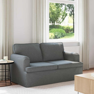 Divano Grigio scuro 142 x 80 x 85 cm Metallo 42024484