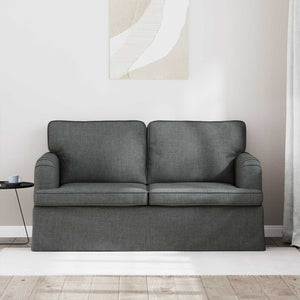 Divano Grigio scuro 142 x 80 x 85 cm Metallo 42024484