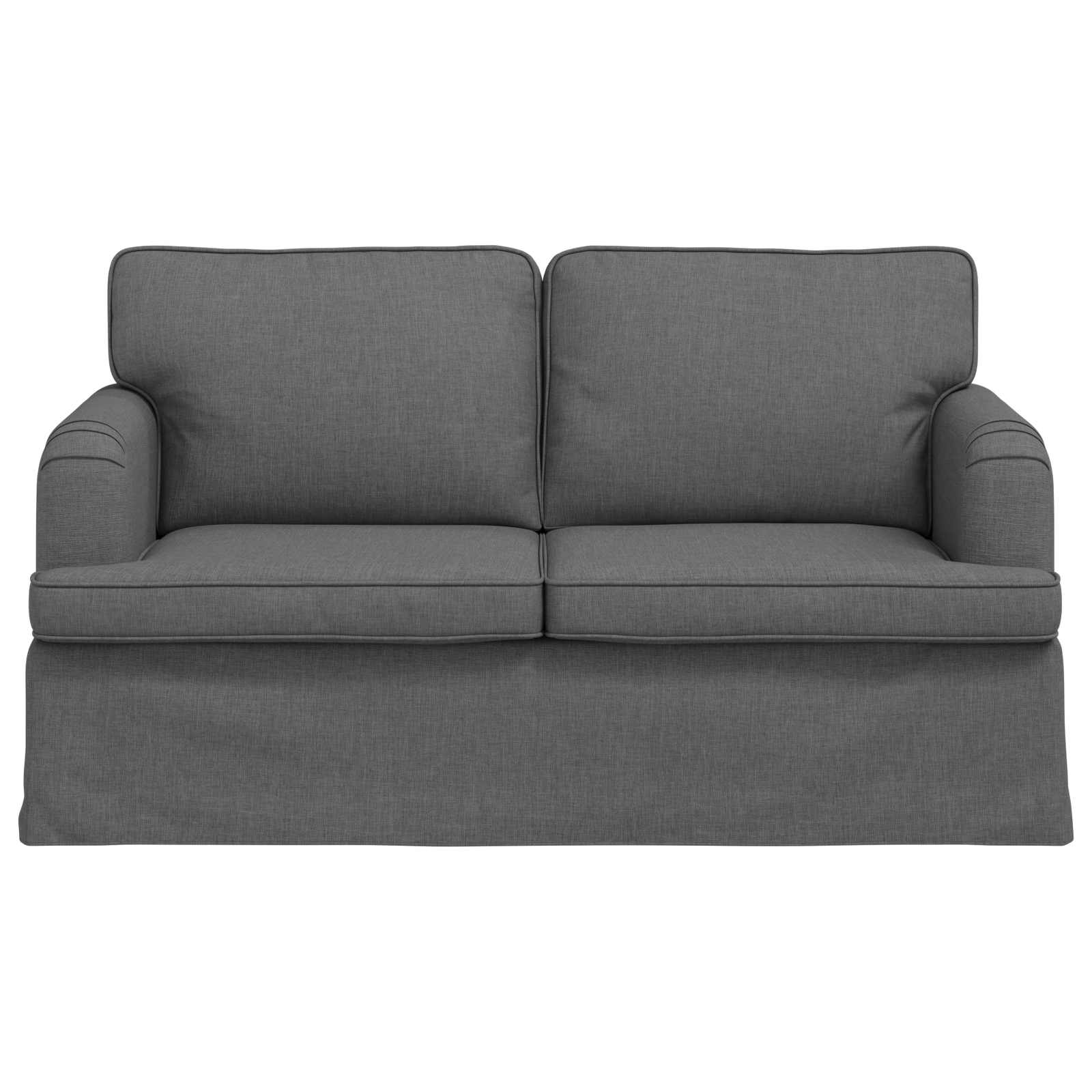 Divano Grigio scuro 142 x 80 x 85 cm Metallo 42024484