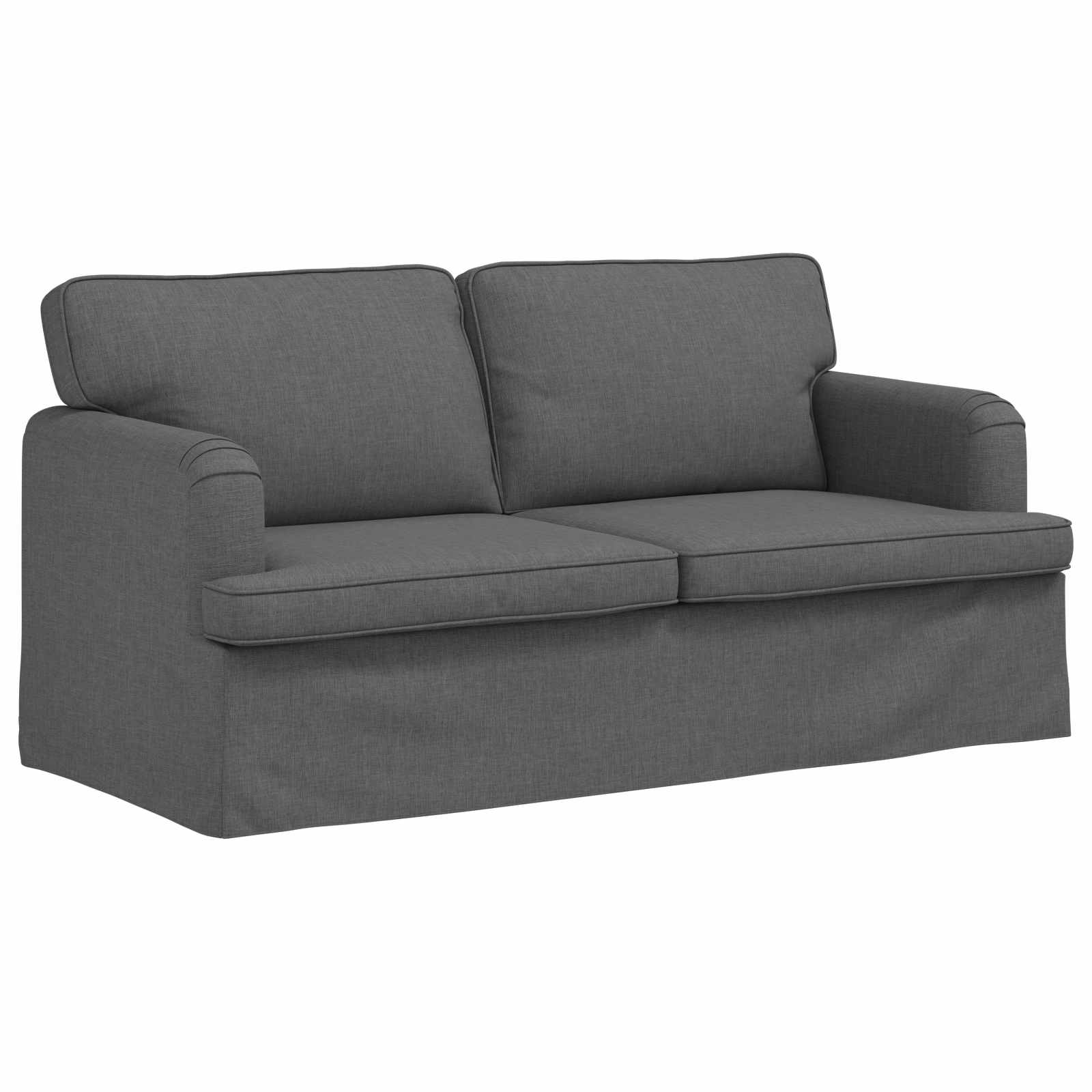 Divano Grigio scuro 142 x 80 x 85 cm Metallo 42024491