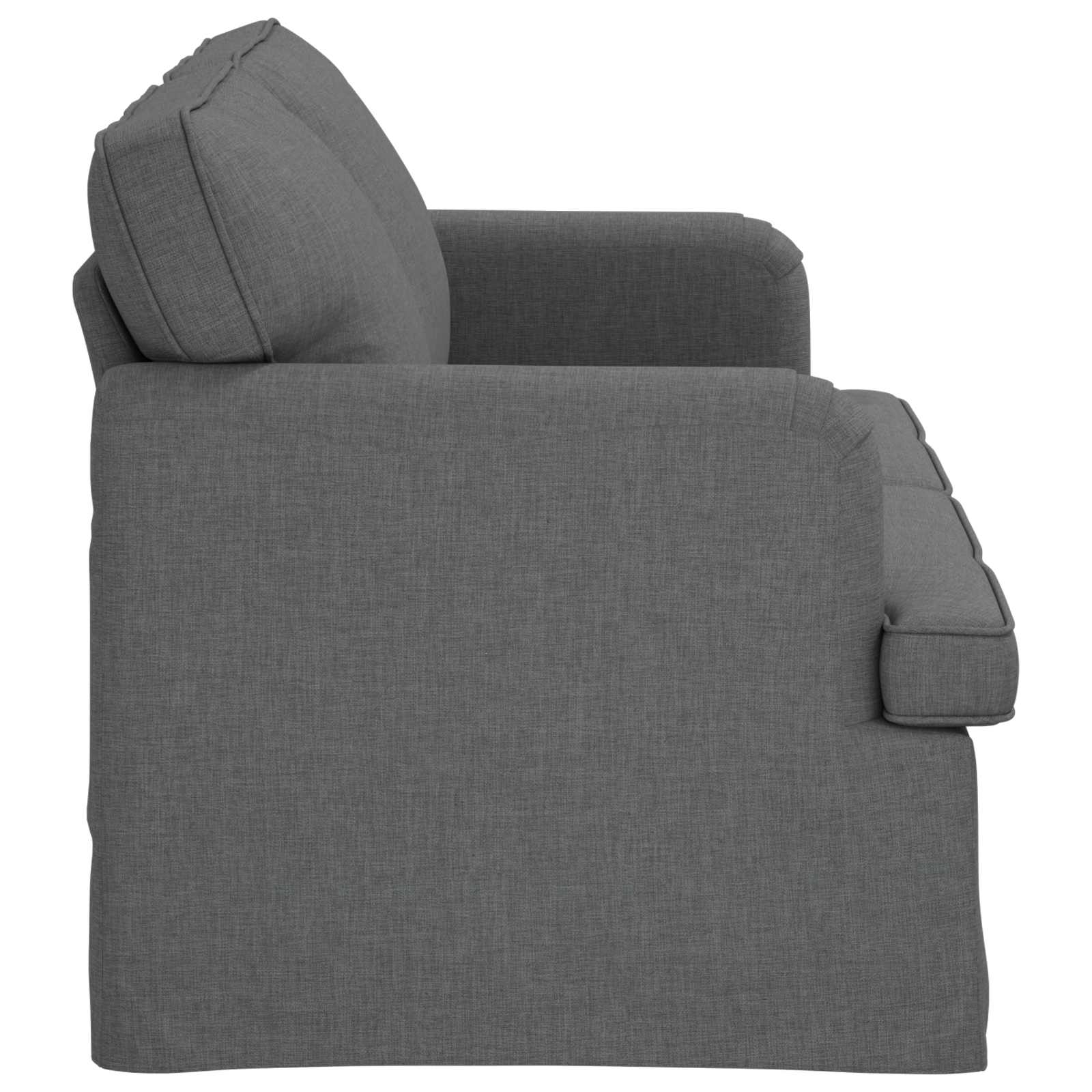 Divano Grigio scuro 142 x 80 x 85 cm Metallo 42024491