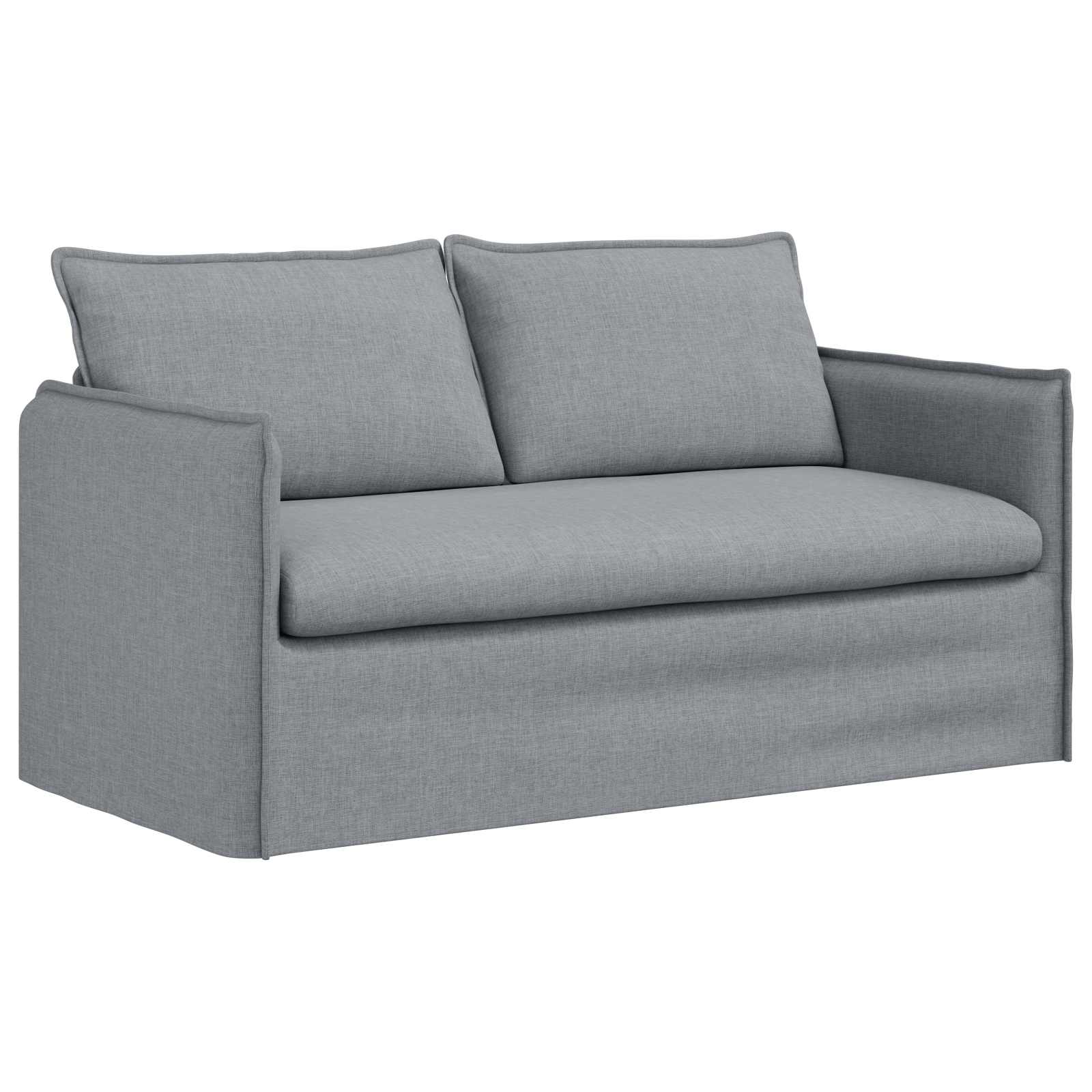 Divano Grigio chiaro 195 x 82 x 85 cm Metallo 42024518