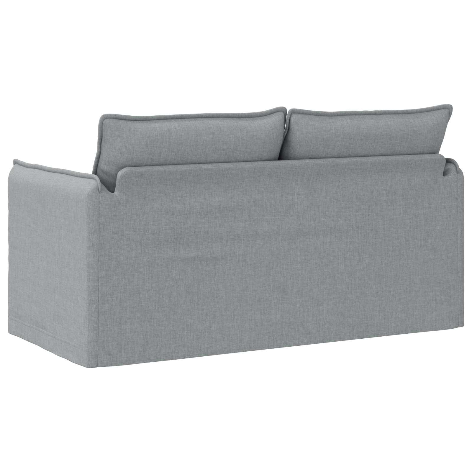 Divano Grigio chiaro 195 x 82 x 85 cm Metallo 42024518